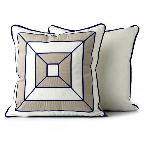 Coussin pour bain de soleil - SQUARE - Aeris Design Tekstil Pazarlama ve Tic. Ltd. Sti. - de cabine / pour bateau