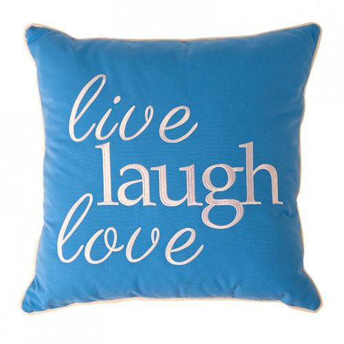 Coussin pour bain de soleil - LIVE LAUGH LOVE - Aeris Design Tekstil Pazarlama ve Tic. Ltd. Sti. - de cabine / pour bateau