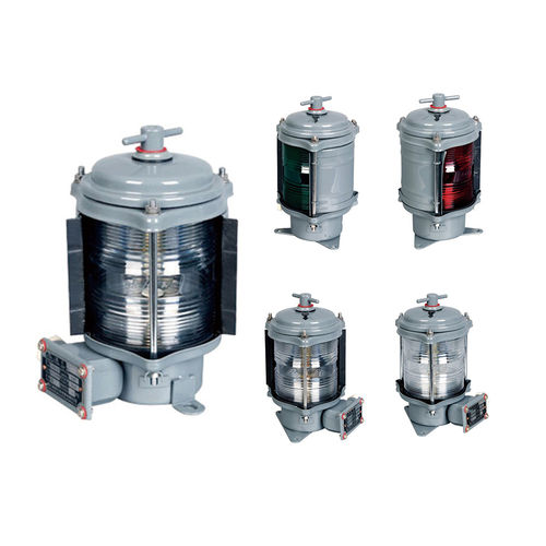 Feu de navigation pour navire - CXH-2C - Zhejiang Bozhou Marine Electric Technology Co., Ltd. - à incandescence / blanc / rouge