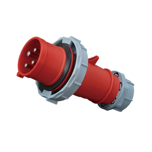 Prise électrique étanche pour navire - CRT-14432P - Zhejiang Bozhou Marine Electric Technology Co., Ltd. - mâle / pour courant fort