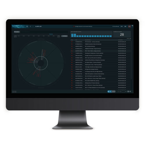 Système de contrôle et commande pour navire - AMS  - Blue Ctrl - pour moteur / de propulsion