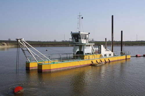 Navire spécial drague suceuse à désagrégateur - SGT 350 - Italdraghe - catamaran