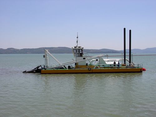 Navire spécial drague suceuse à désagrégateur - SGT 650  - Italdraghe - catamaran