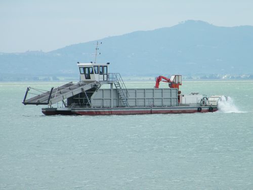 Navire spécial antipollution - TRASIMENO - Italdraghe - catamaran