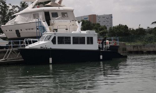Bateau professionnel bac - Centurion 36 - Five Aluminium Boat and Engineering Pte Ltd - in-bord / en aluminium