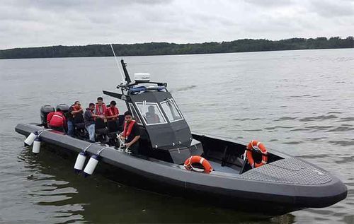 Bateau de surveillance - Vigilant 40 Fast Patrol Boat - Five Aluminium Boat and Engineering Pte Ltd - hors-bord / en aluminium / bateau pneumatique semi-rigide