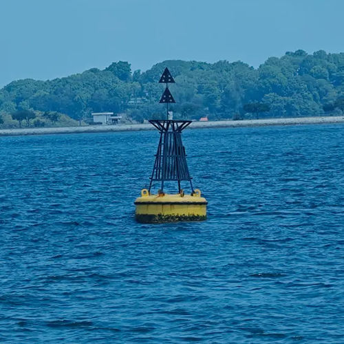 Bouée de signalisation - JRB series - Jerryborg Marine Machinery Co., Ltd - en polyéthylène / conique / jaune