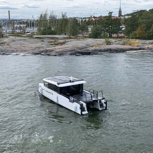 Bateau professionnel électrique - CAT 10 - Callboats - bateau à passagers / catamaran / en aluminium