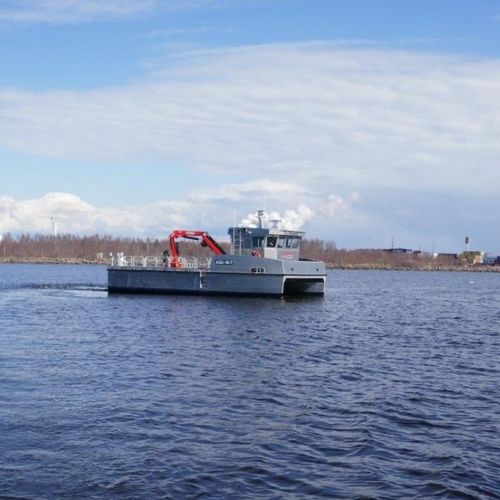 Bateau de travail - 1300 - Kewatec - bateau de pêche professionnelle / bateau de service portuaire / bateau pour l'aquaculture