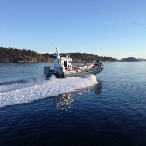 Bateau de service portuaire - 1500 - Kewatec - in-bord hydrojet / en aluminium