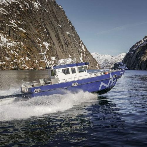 Bateau de service portuaire - 1380 - Kewatec - in-bord / diesel / en aluminium