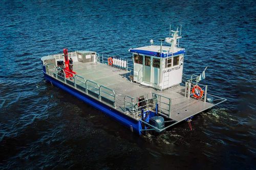 Bateau de service portuaire - 1620 Cat - Kewatec - catamaran / hors-bord / en aluminium