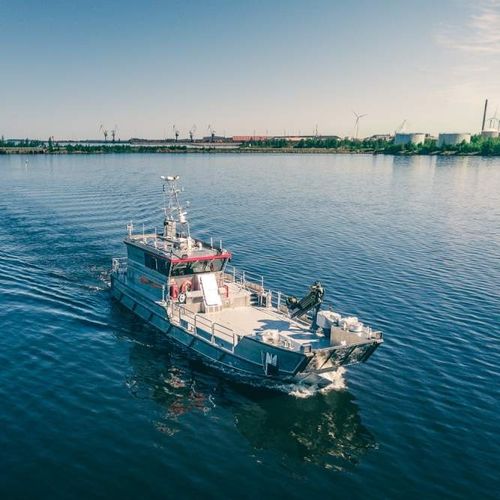 Bateau de travail - 2100 - Kewatec - bateau de service portuaire / in-bord / diesel