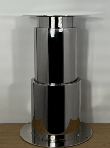 Pied de table télescopique - R17VIPB005 - VIP s.r.l. - en inox