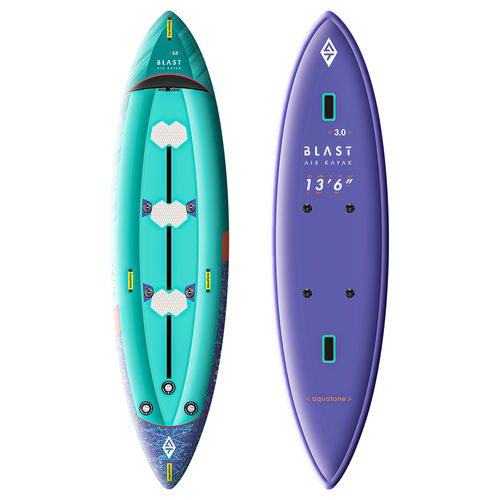 Kayak sit-on-top - BLAST - Aquatone - gonflable / de loisir / de mer