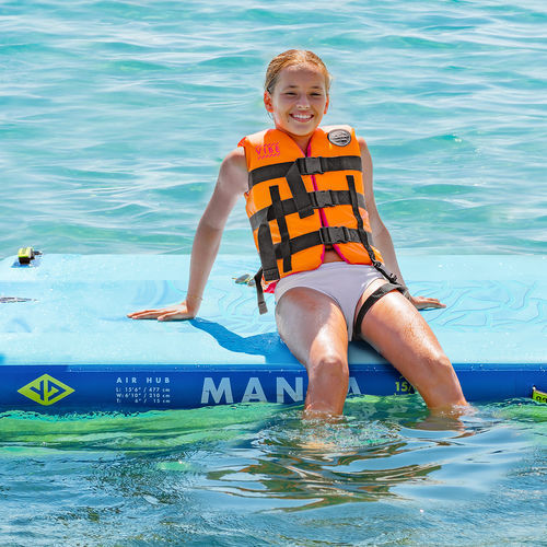 Gilet d'aide à la flottabilité pour sports nautiques - VIBE - Aquatone - pour enfant / mousse / orange