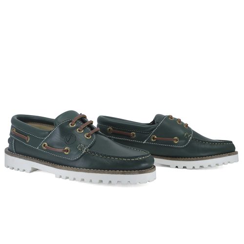 Chaussure de pont - Railay - Seajure - pour femme / en cuir / en caoutchouc