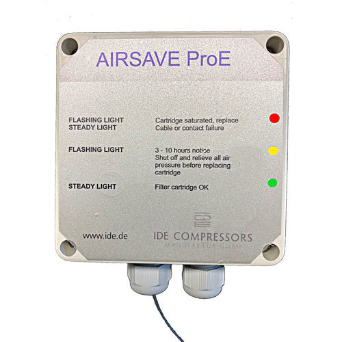 Détecteur de gaz - AIRSAVE PRO E - IDE-COMPRESSORS e.K. - pour air comprimé / pour air respirable
