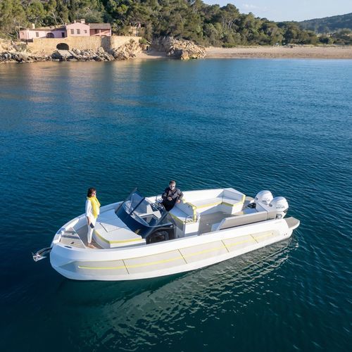 Day-cruiser électrique - 800 ECO - Zephyr boats  - hors-bord / bimoteur / open