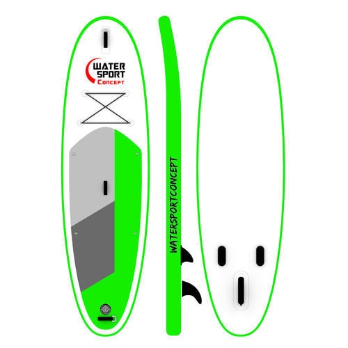 Stand-up paddle gonflable - GREEN 10'6 - WATERSPORT CONCEPT - de randonnée / d'eau calme / pour yoga