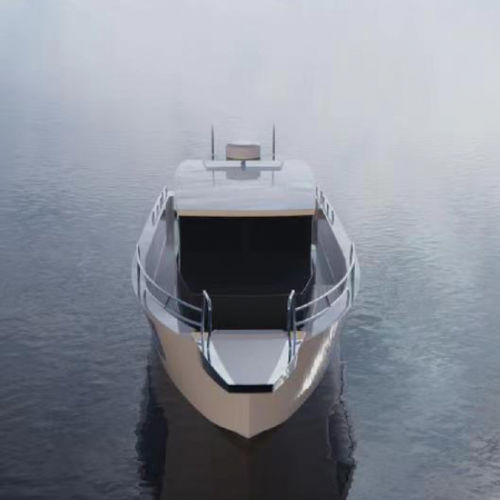 Bateau de pêche-promenade hors-bord - PELAGIC 1200 - Qingdao Allheart Marine Co., Ltd. - bimoteur / avec timonerie / bain de soleil