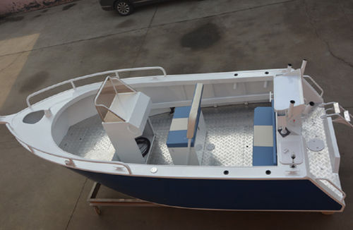 Bateau de pêche-promenade hors-bord - SAIL 510 - Qingdao Allheart Marine Co., Ltd. - open / à console centrale