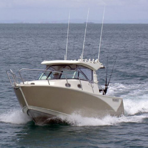 Bateau de pêche-promenade hors-bord - SAIL 790 - Qingdao Allheart Marine Co., Ltd. - avec timonerie / en aluminium / max. 10 personnes