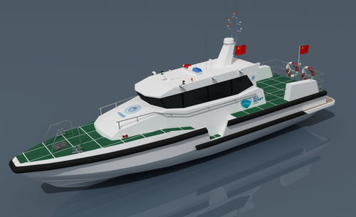 Bateau pilote - WHALE 1900 - Qingdao Allheart Marine Co., Ltd. - hors-bord / en aluminium