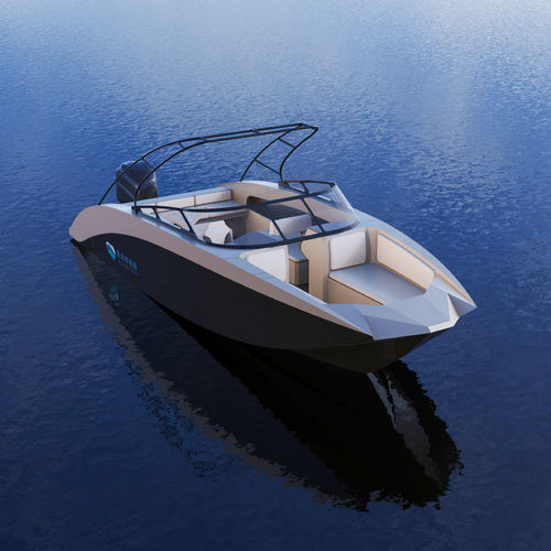 Runabout hors-bord - JOLLY 750 - Qingdao Allheart Marine Co., Ltd. - à double console / bow-rider / open