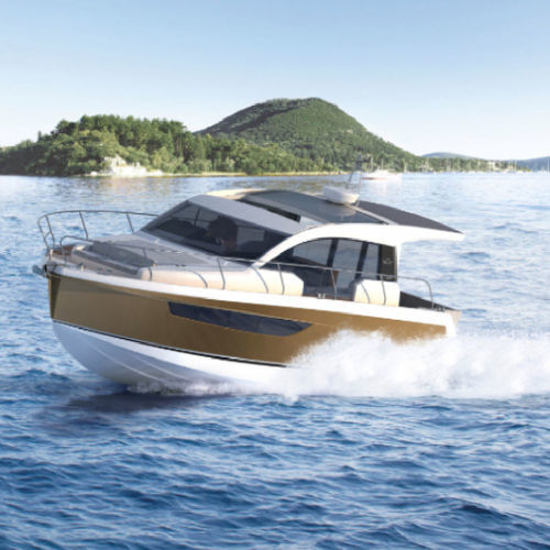 Vedette in-bord - 960 - Qingdao Allheart Marine Co., Ltd. - avec timonerie / en aluminium / avec cabine