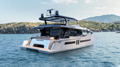 Motor-yacht catamaran - OCEAN ECO  60 - Alva Yachts GmbH - de croisière / à fly / électrique