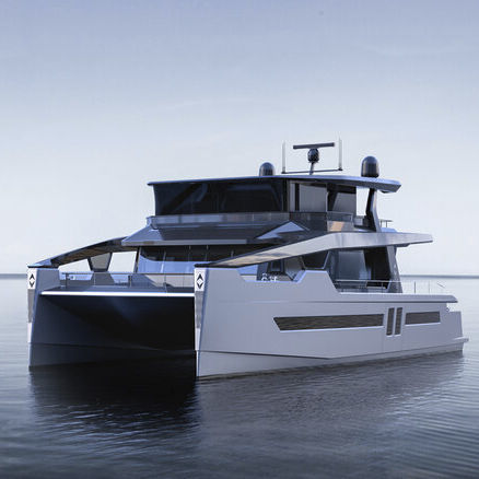 Motor-yacht de croisière - OCEAN ECO  60 EX - Alva Yachts GmbH - à fly / électrique / 5 cabines