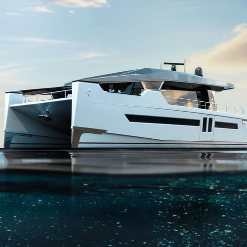 Motor-yacht de croisière - OCEAN ECO  60 Coupé - Alva Yachts GmbH - hard-top / électrique / 5 cabines