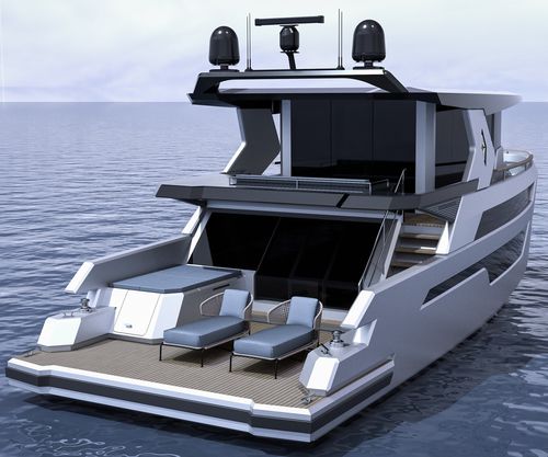 Vedette in-bord - ECO CRUISE 50 - Alva Yachts GmbH - électrique / hard-top / 3 cabines
