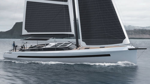 Sailing-yacht de course - OCEAN 72 - Alva Yachts GmbH - de course / 4 cabines / à cockpit ouvert