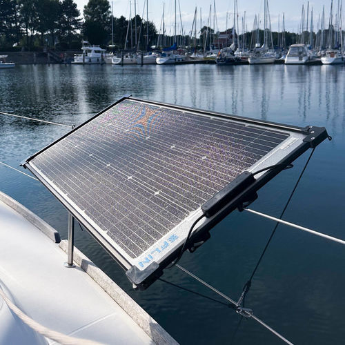 Panneau solaire rigide - FLIN solar GmbH - en silicium monocristallin / 36 cellules / pour bateau