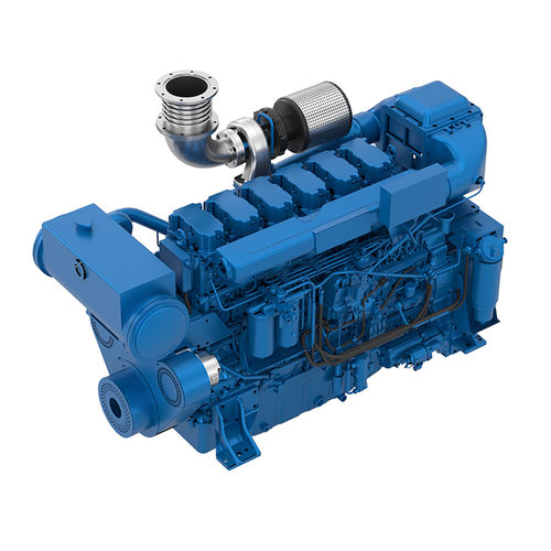 Moteur de propulsion - 6W126M - MOTEURS BAUDOUIN - diesel / pour bateau professionnel / injection directe
