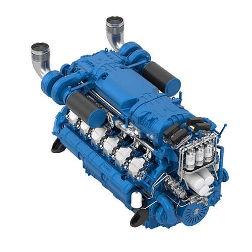 Moteur auxiliaire - 12M26.3 - MOTEURS BAUDOUIN - diesel / pour bateau professionnel / injection directe