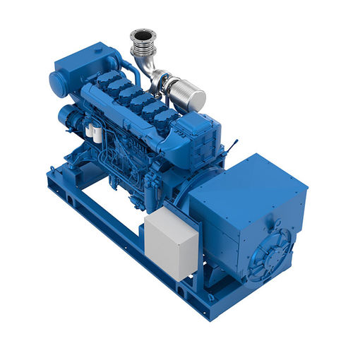 Groupe électrogène diesel - 6W126S - MOTEURS BAUDOUIN - pour navire / 60 Hz / 50 Hz