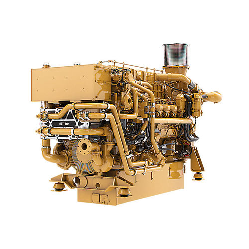 Moteur auxiliaire - 3516E - Caterpillar Marine Power Systems - diesel / pour bateau professionnel / turbo