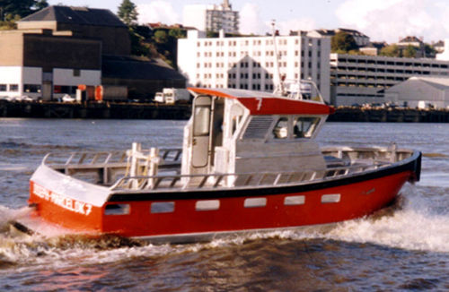 Bateau de lamanage - 9.9 - Alumarine Shipyard - in-bord / en aluminium