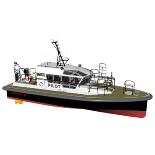 Bateau pilote - AMS 1350 - Alumarine Shipyard - in-bord IPS-drive / diesel / en aluminium