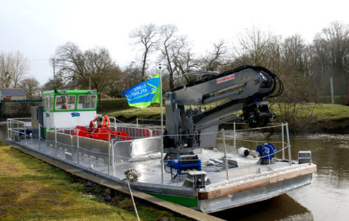 Barge de travail - 15 - Alumarine Shipyard - in-bord / en aluminium