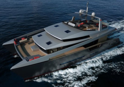 Motor-yacht catamaran - PANAMA 62 - Alumarine Shipyard - de croisière / à fly / à déplacement