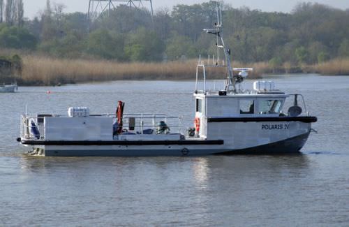 Bateau de recherche océanographique - 15 - Alumarine Shipyard - in-bord hydrojet / en aluminium