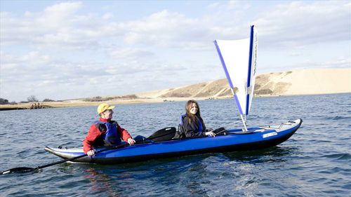 Kayak sit-on-top - 420x Explorer - SeaEagle.com - gonflable / de loisir / de randonnée