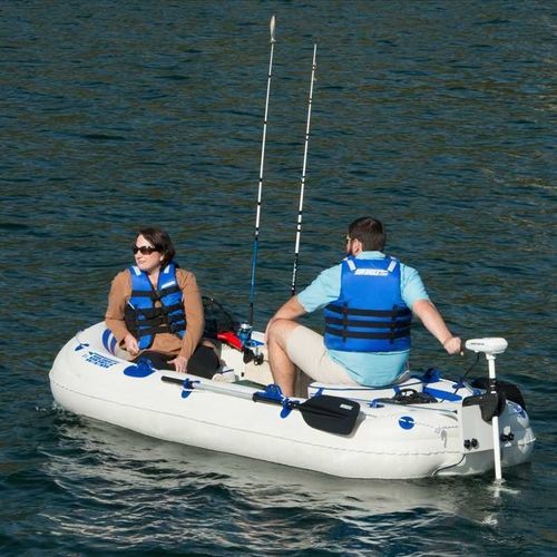 Bateau pneumatique hors-bord - Sea Eagle 9 - SeaEagle.com - électrique / à gaz / pliable