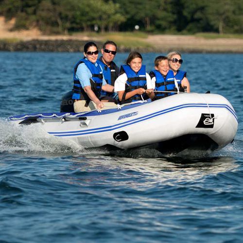 Bateau pneumatique hors-bord - 126sr  - SeaEagle.com - pliable / open / de sport
