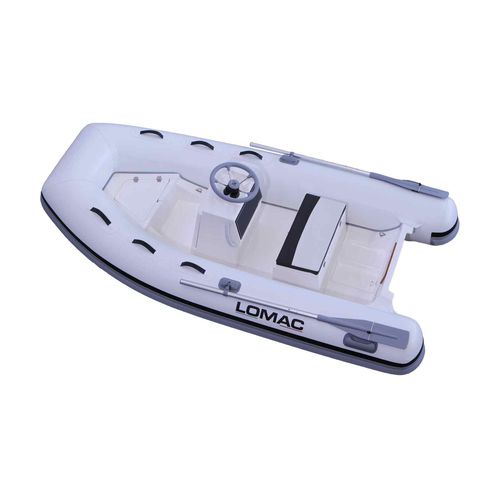 Bateau pneumatique hors-bord - 300 LX - Lomac - semi-rigide / open / à console latérale