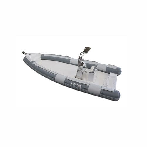 Bateau pneumatique hors-bord - CLUB 850 - Lomac - bimoteur / semi-rigide / open